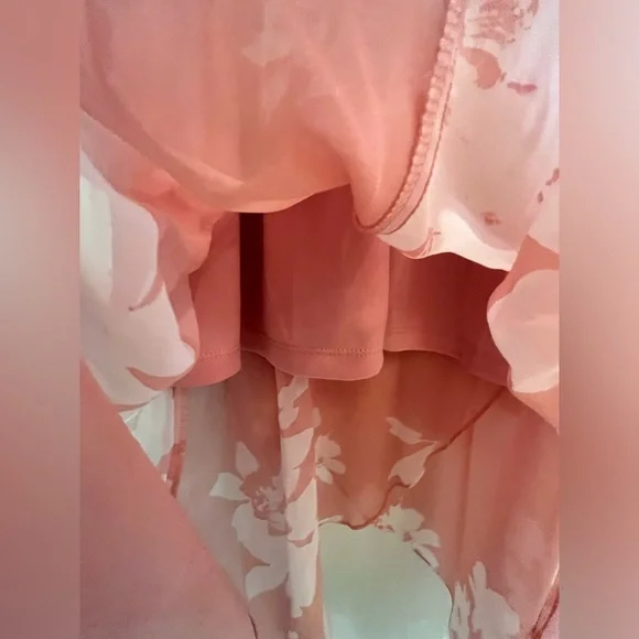 Lane Bryant Pink Floral Dress Size 16 NWT - Picture 6 of 15